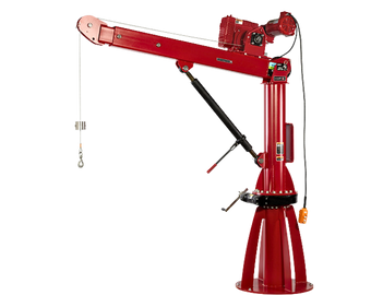 11. Thern Stationary Davit Crane Captain 4000 Trinidad Guyana Caribbean 11. Thern Stationary Davit Crane Captain 4000 Trinidad Guyana Caribbean