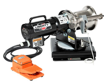14. Thern Portable Electric Winch Capstan Winch Swivel Base Trinidad Guyana 14. Thern Portable Electric Winch Capstan Winch Swivel Base Trinidad Guyana
