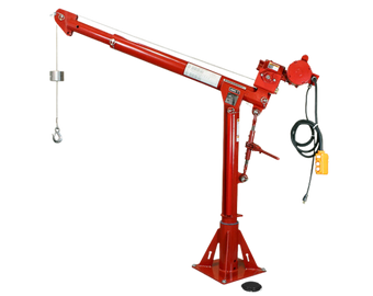 9. Thern Portable Davit Crane Commander 2000 Trinidad Guyana Caribbean 9. Thern Portable Davit Crane Commander 2000 Trinidad Guyana Caribbean